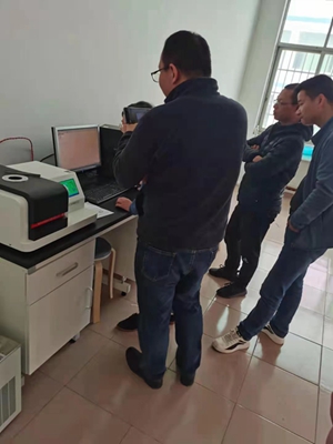 東華理工大學(xué)，低溫差示掃描儀交機(jī)培訓(xùn)完成